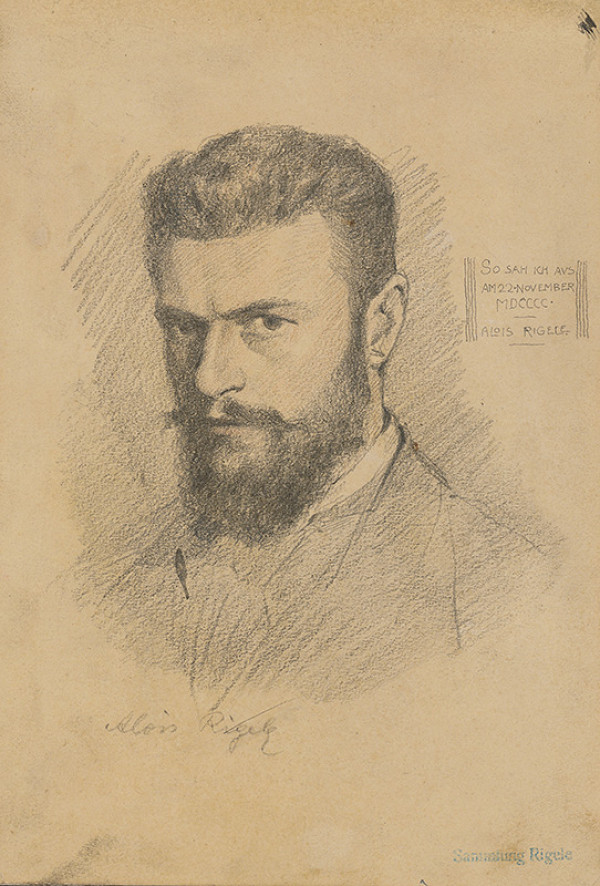 Alojz Rigele – Autoportrét 