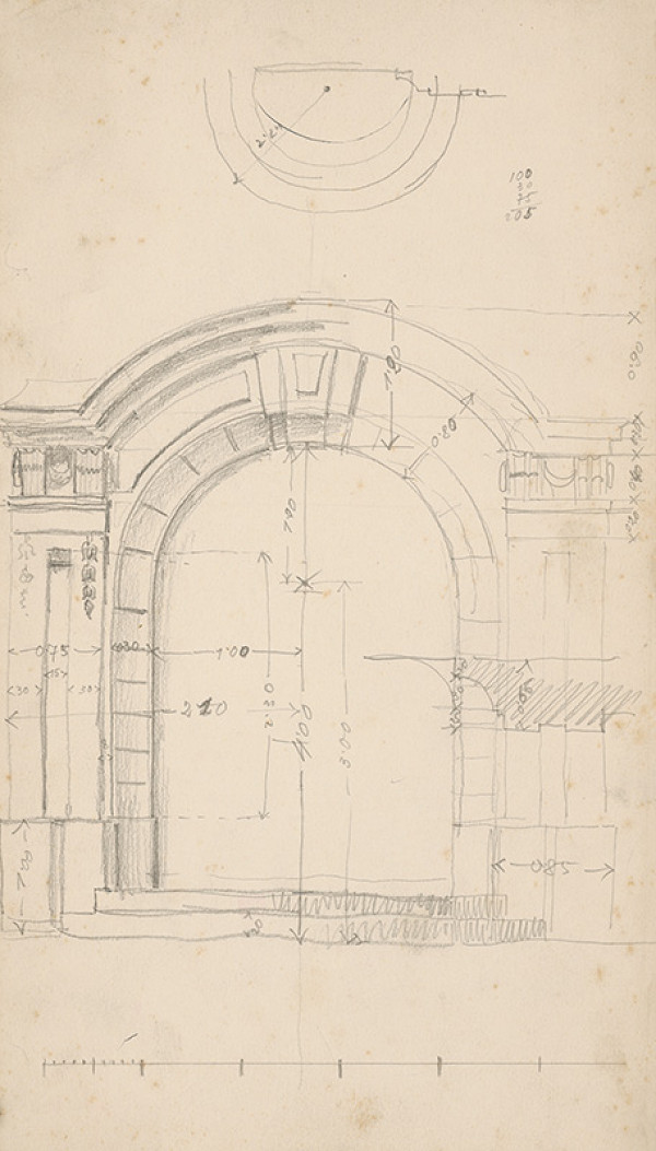 Alojz Rigele – Návrh na portál 