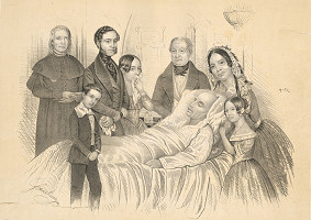 Miklós Szerelmey – Úmrtie uhorského palatína arcivojvodu Štefana 