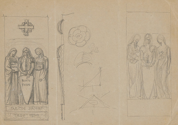 Alojz Rigele – Návrh na náhrobok 