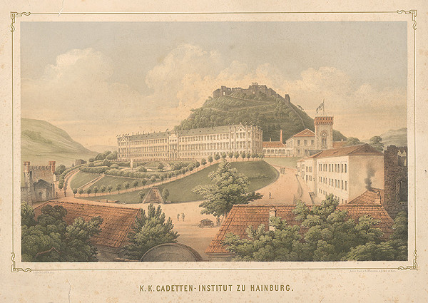 Franz Josef Sandmann – Kadetský ústav v Hainburgu 