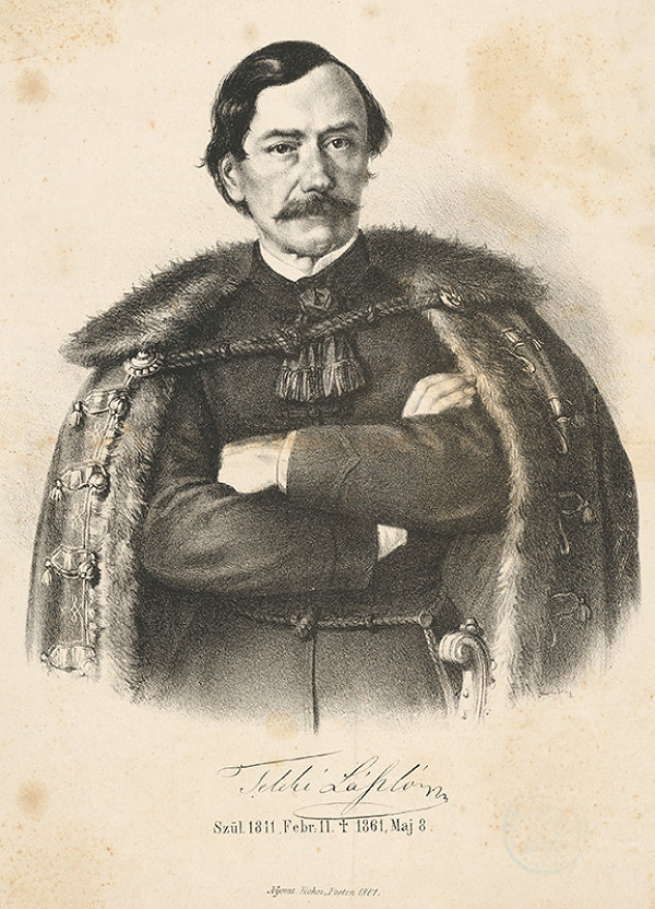 Alois Rohn, Miklós Barabás – Portrét grófa Ladislava Telekiho (1811 - 1861) 