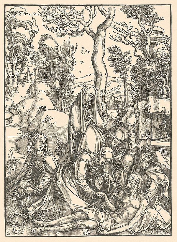 Albrecht Dürer – Oplakávanie Krista (7) 