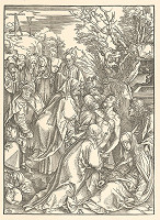 Albrecht Dürer – Pochovávanie Krista (8) 