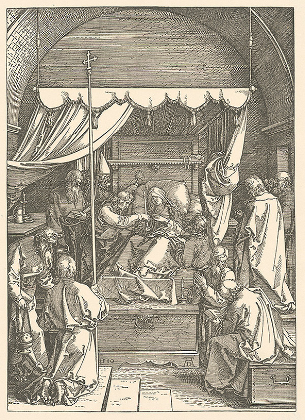 Albrecht Dürer – Smrť Panny Márie (17) 