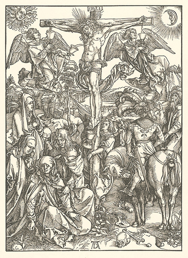 Albrecht Dürer – Ukrižovanie (6) 