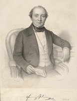 Gabriel Decker – Podobizeň ministra Fr. Pulszkyho 