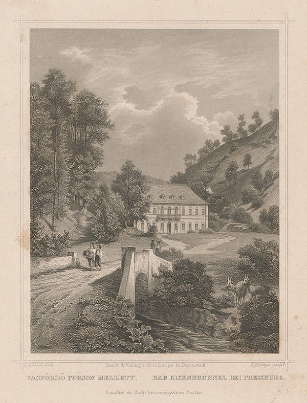 Gustav Heisinger, Ludwig Rohbock – Kúpele Železná studienka pri Bratislave 