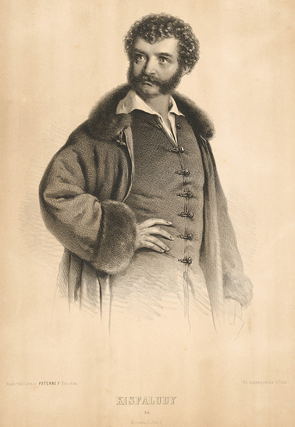 Miklós Szerelmey – Portrét Kisfaludyho 