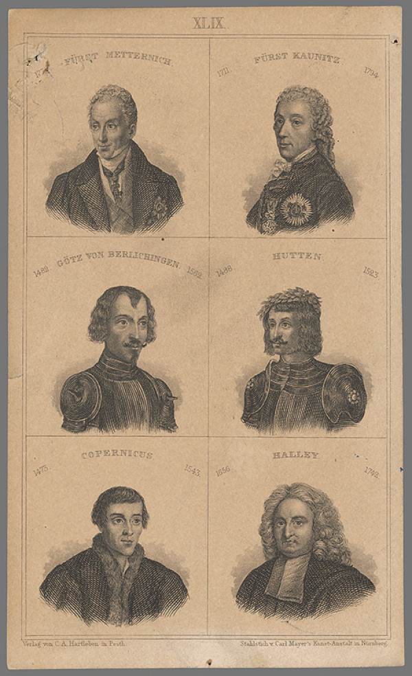 Carl Mayer – Portréty slávnych osobností 