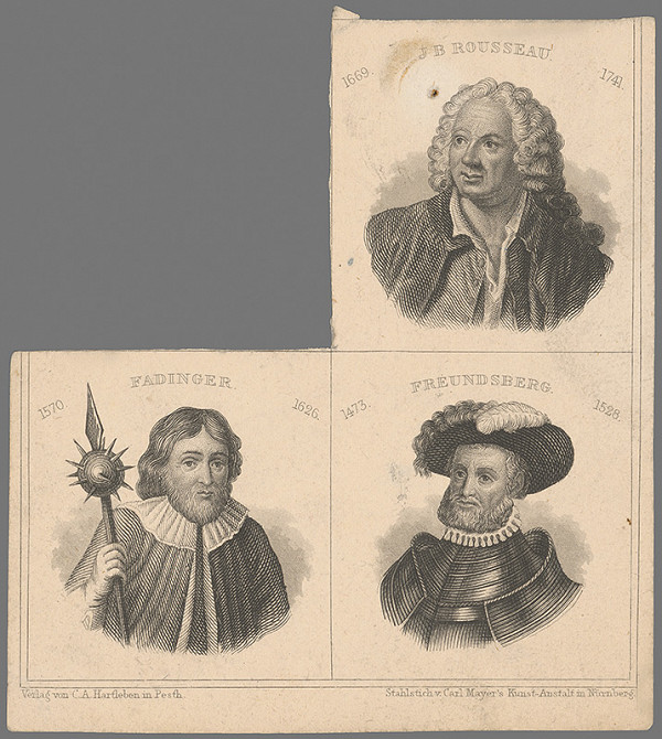 Carl Mayer – Portréty slávnych mužov 