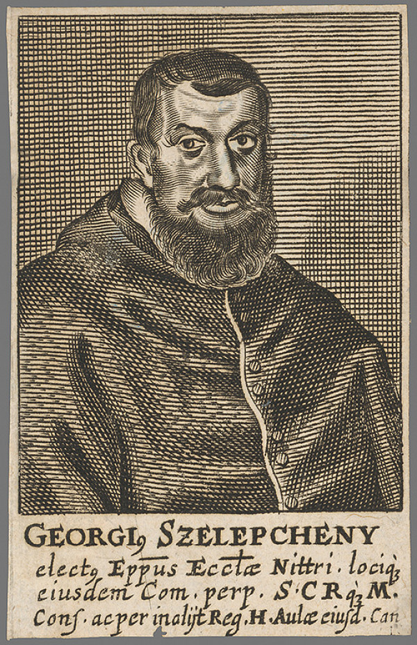 Stredoeurópky grafik z 2. polovice 18. storočia – Portrét Juraja Szelepchényiho 