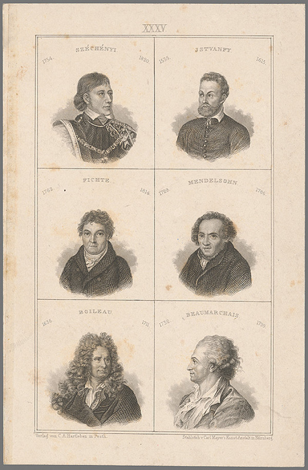 Carl Mayer – Portréty šiestich významných osobností 