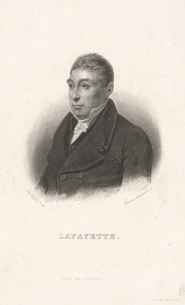 Cyprien Jacquemin, Ary Scheffer – Portrét Lafayetta 