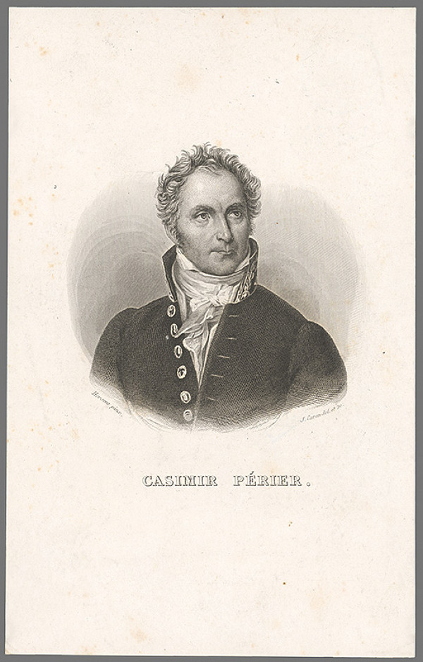 Jules Caron, Etienne Hersent – Portrét Kasimíra Periéra 