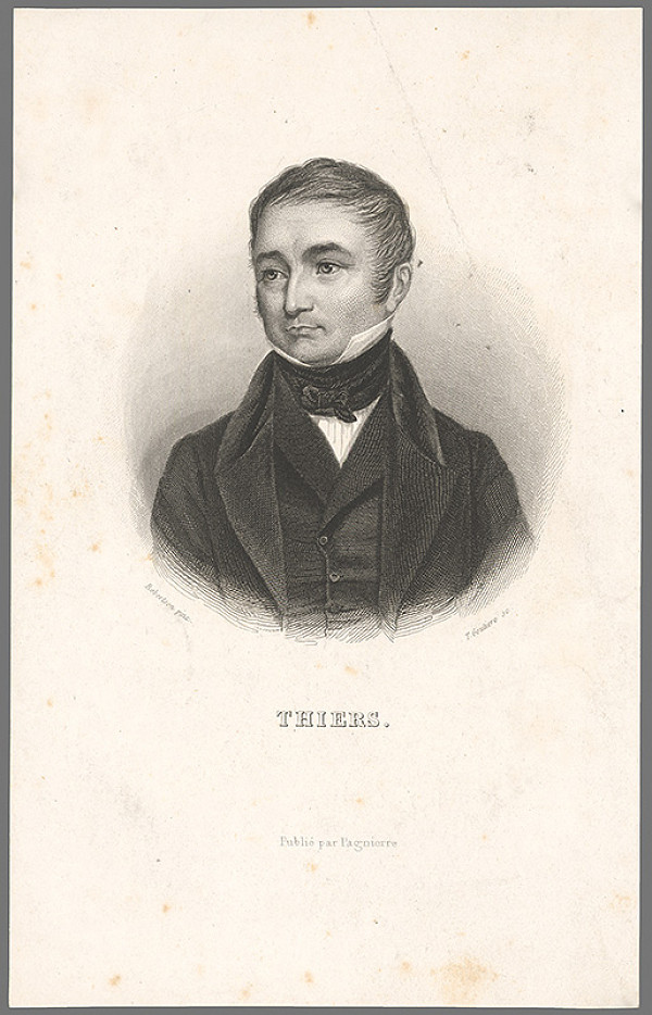 Tony Goutiére, Charles Robertson – Portrét Thiersa 