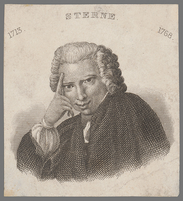 Stredoeurópsky grafik z 2. polovice 18. storočia – Podobizeň Sterneho 