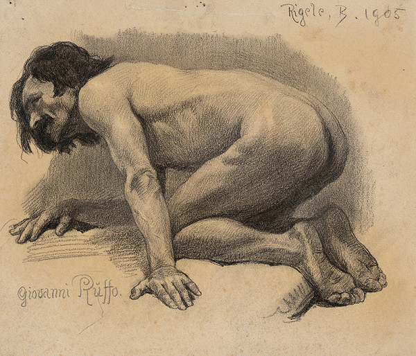 Alojz Rigele – Štúdia mužského aktu 