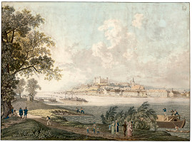 Eduard Gurk, Joseph Ignaz Gurk – Pohľad na Bratislavu z juhu 