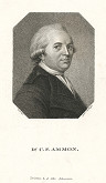Friedrich Wilhelm Bollinger, Johann Jacob Lips – Portrét Christopha Friedricha Ammona 