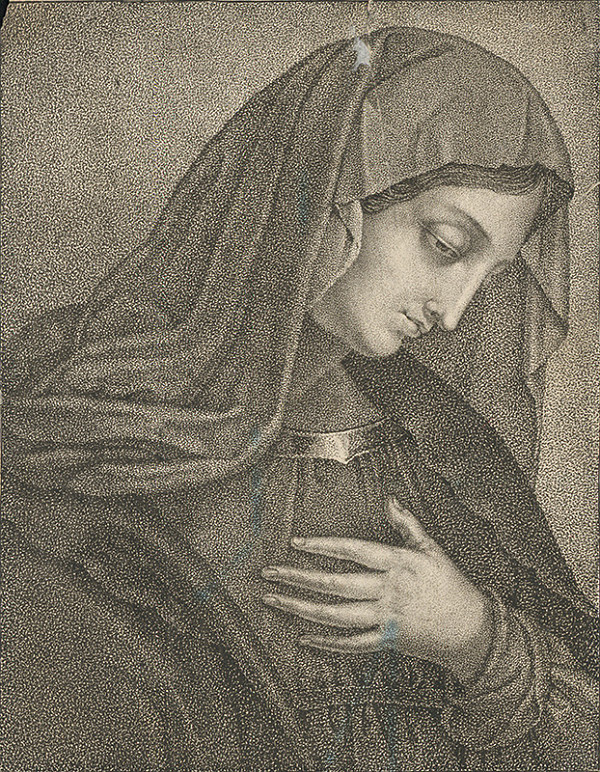 Stredoeurópsky autor z 19. storočia – Panna Mária 