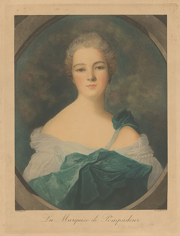 van Beckhoen, Jean Marc Nattier – Markíza de Popmpadour 