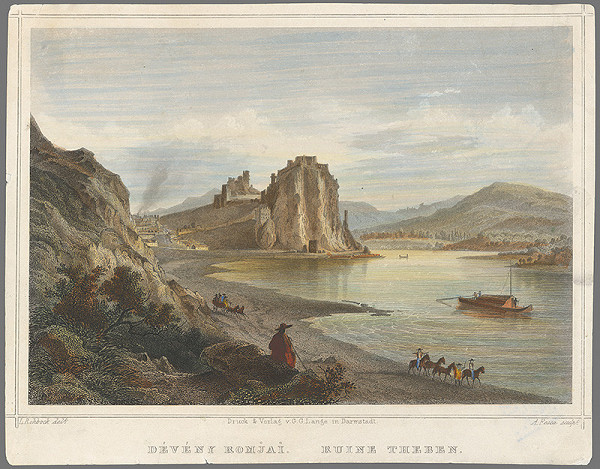 Ludwig Rohbock, A. Fesca – Zrúcaniny Devína 