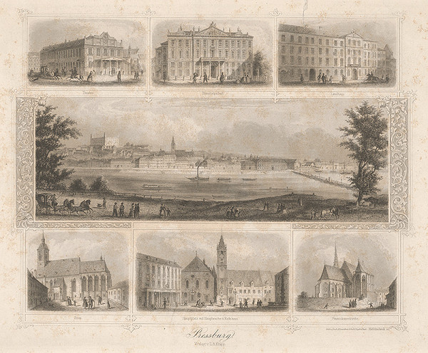 Franz Hablitschek – Budova uhorského snemu v Bratislave 