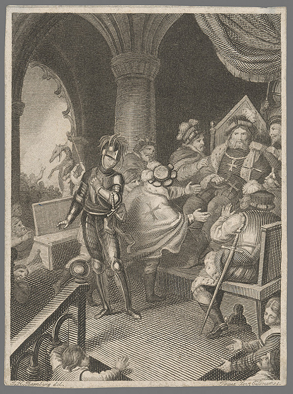 Johann Heinrich Ramberg, Franz Xaver Eissner – Kráľ s vojskom 