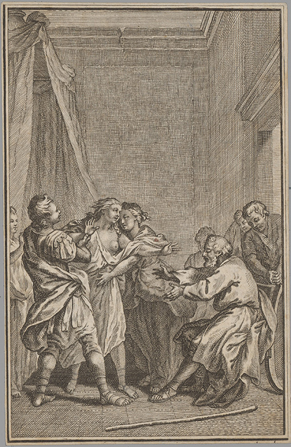 Stredoeurópsky grafik z 18. storočia – Mytologický motív 