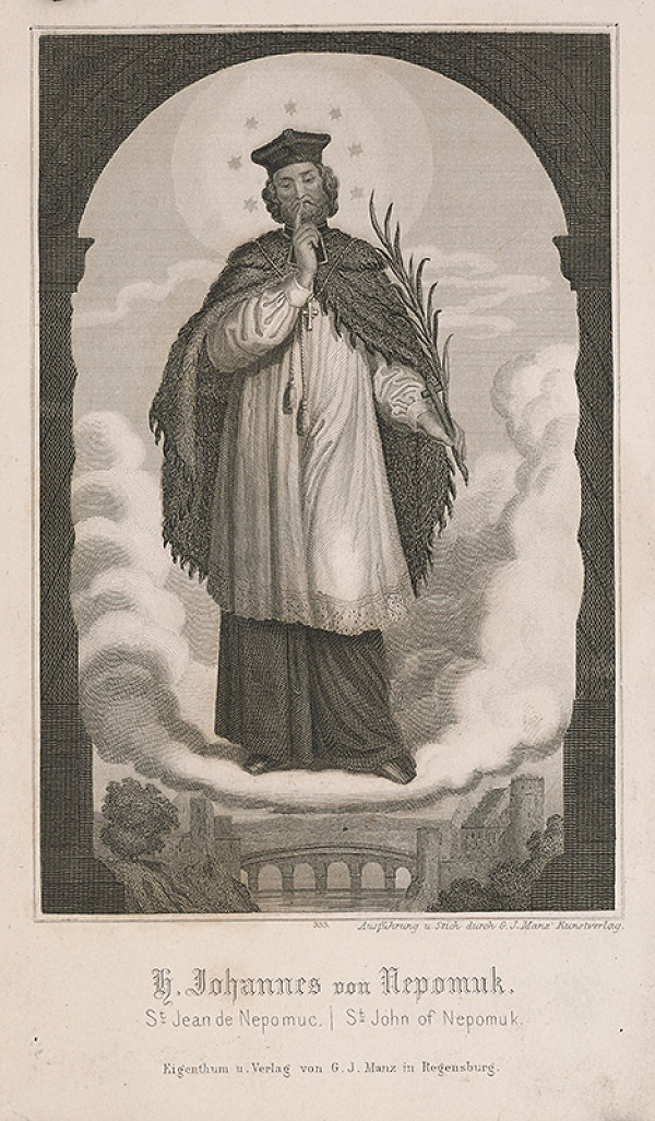 Neznámy autor – Ján Nepomucký 