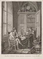 François Jacques Oberthür, Johann Michael Mettenleiter – Karol I. Veľký si dáva čítať staré piesne od Einharda 