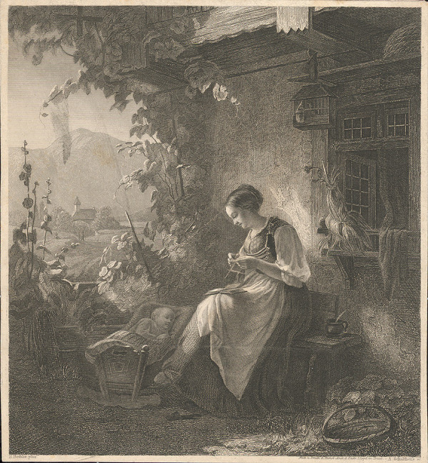 Albrecht Fürchtegott Schultheiss, Hermann Bethke – Dedinská idyla 