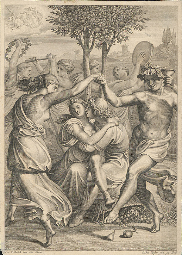 Ludwig Meyer, Josef Führich – Tanec 