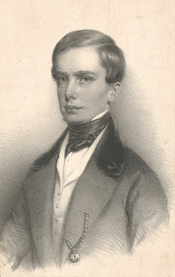 Stredoeurópsky grafik z 19. storočia – Portrét cisára Františka I. 