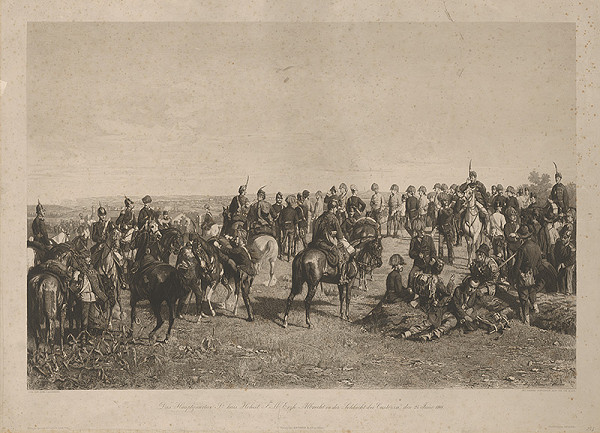 Fritz l' Allemand, Johannes Klaus – Vojvoda Albrecht v boji pri Custozze v roku 1866 