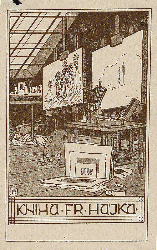 Stredoeurópsky grafik z 20. storočia – Ex libris 