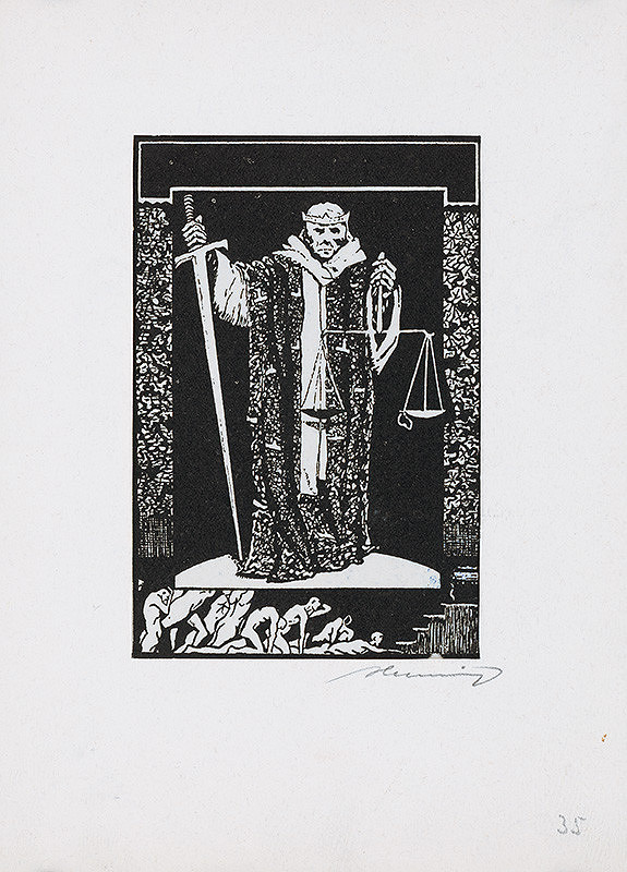 Stredoeurópsky grafik z 20. storočia – Ex libris 