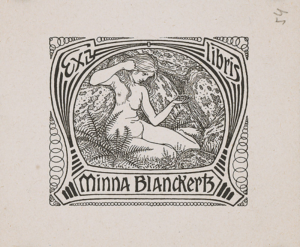 Stredoeurópsky grafik z 20. storočia – Ex libris 