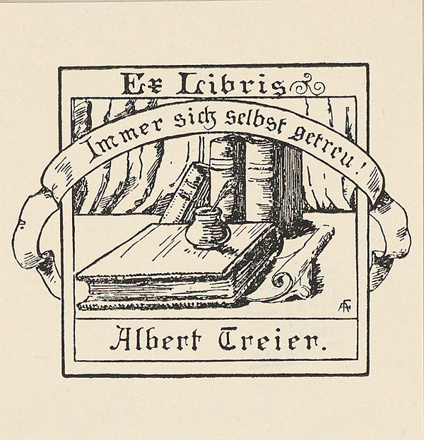 Adolph Johannes Fischer – Ex libris 