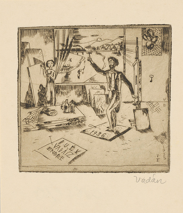 Endre Vadász – Ex libris 