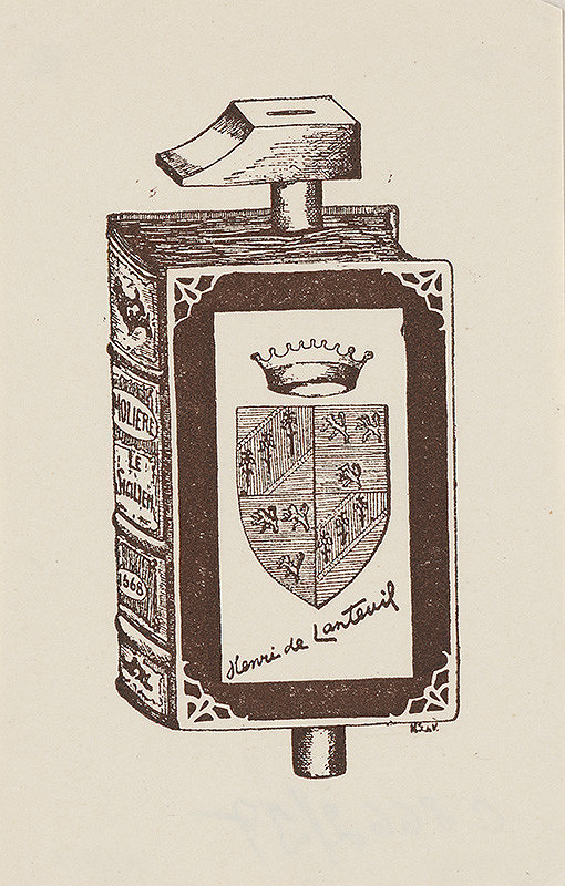 Stredoeurópsky grafik z 20. storočia – Ex libris 