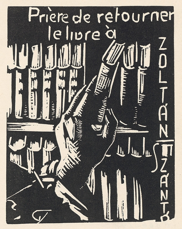 Stredoeurópsky grafik z 20. storočia – Ex libris Zoltán Szantó 