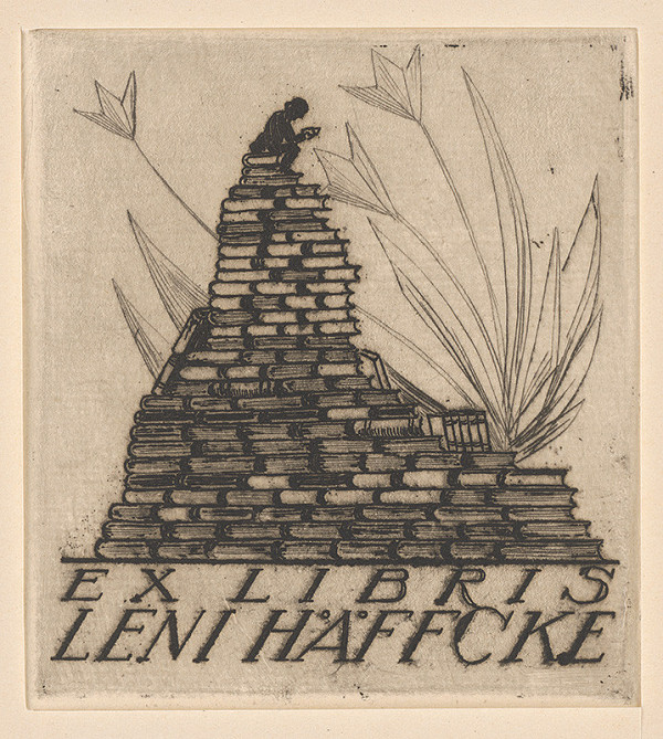 Stredoeurópsky grafik z 20. storočia – Ex libris Leni Häffcke 