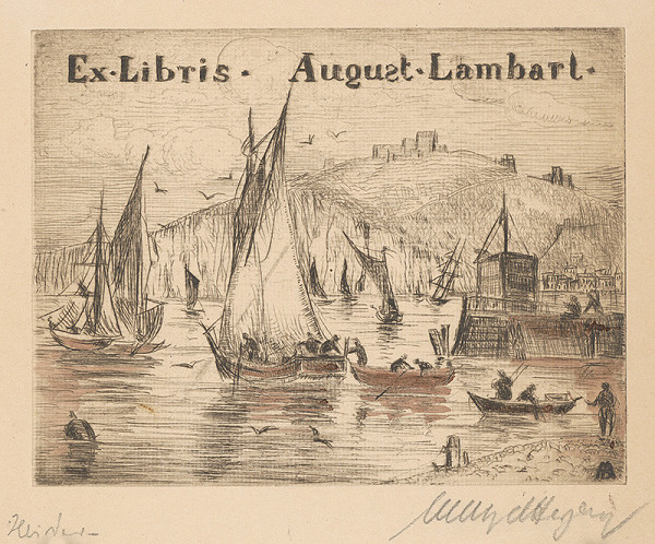 Stredoeurópsky grafik z 20. storočia – Ex libris August Lambart 