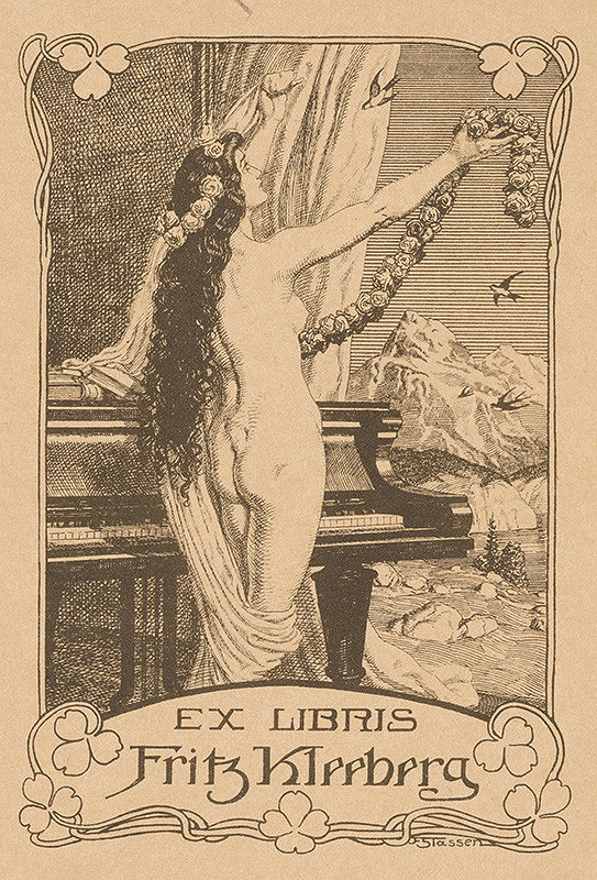 Franz Stassen – Ex libris Fritz Kleeberg 