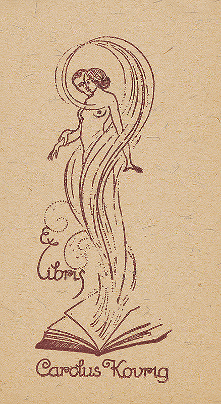 Stredoeurópsky grafik z 1. polovice 20. storočia – Ex libris Carolus Kovrig 