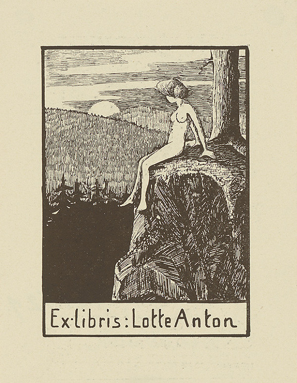 Stredoeurópsky grafik z 1. polovice 20. storočia – Ex libris 