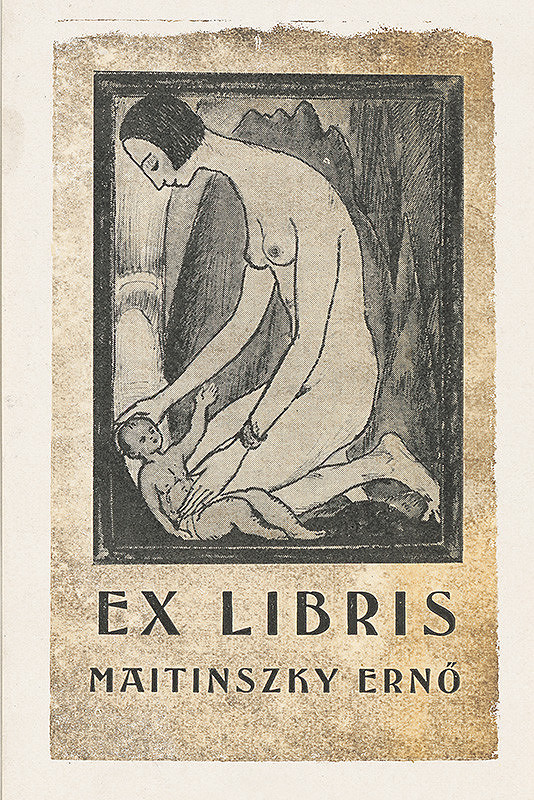 Stredoeurópsky grafik z 1. polovice 20. storočia – Ex libris 