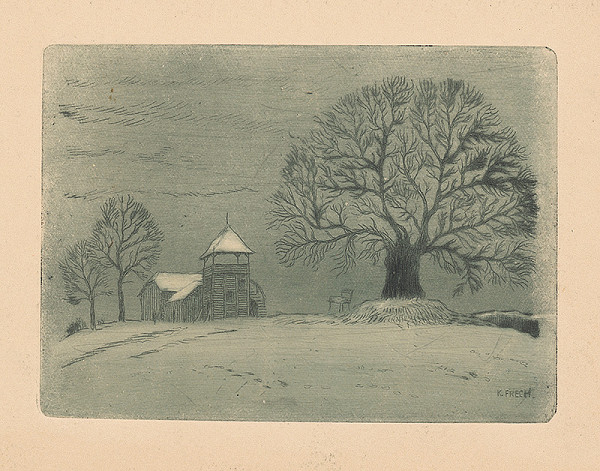 Karol Frech – Zimná krajina 